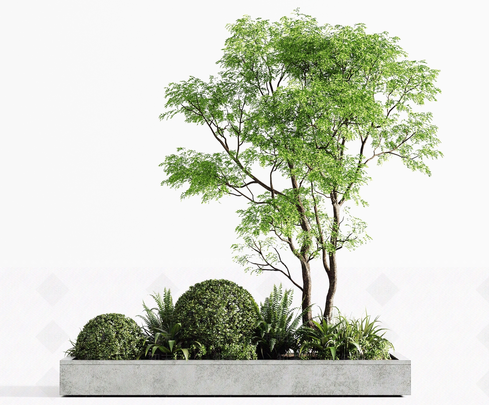 树池3D模型下载【ID:1198959707】