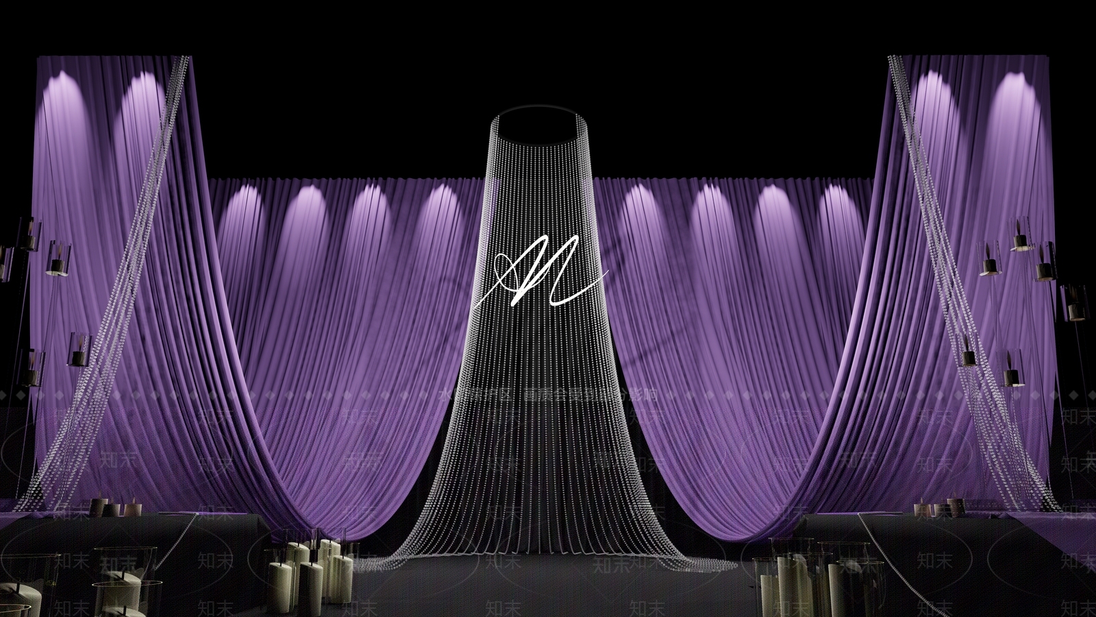 简约其他舞台SU模型下载【ID:1198963667】