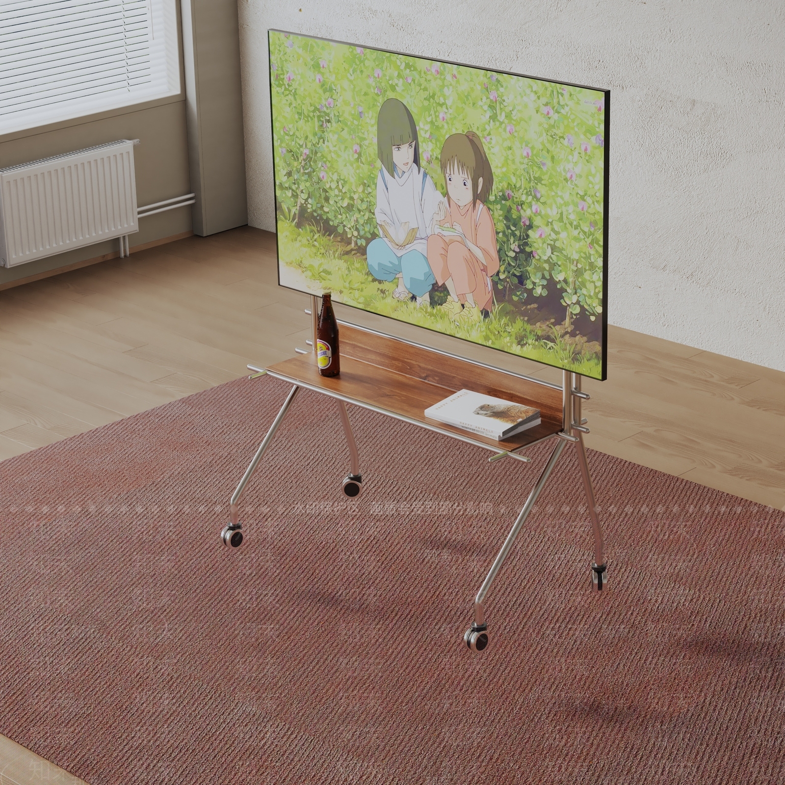 现代电视柜3D模型下载【ID:1198963645】
