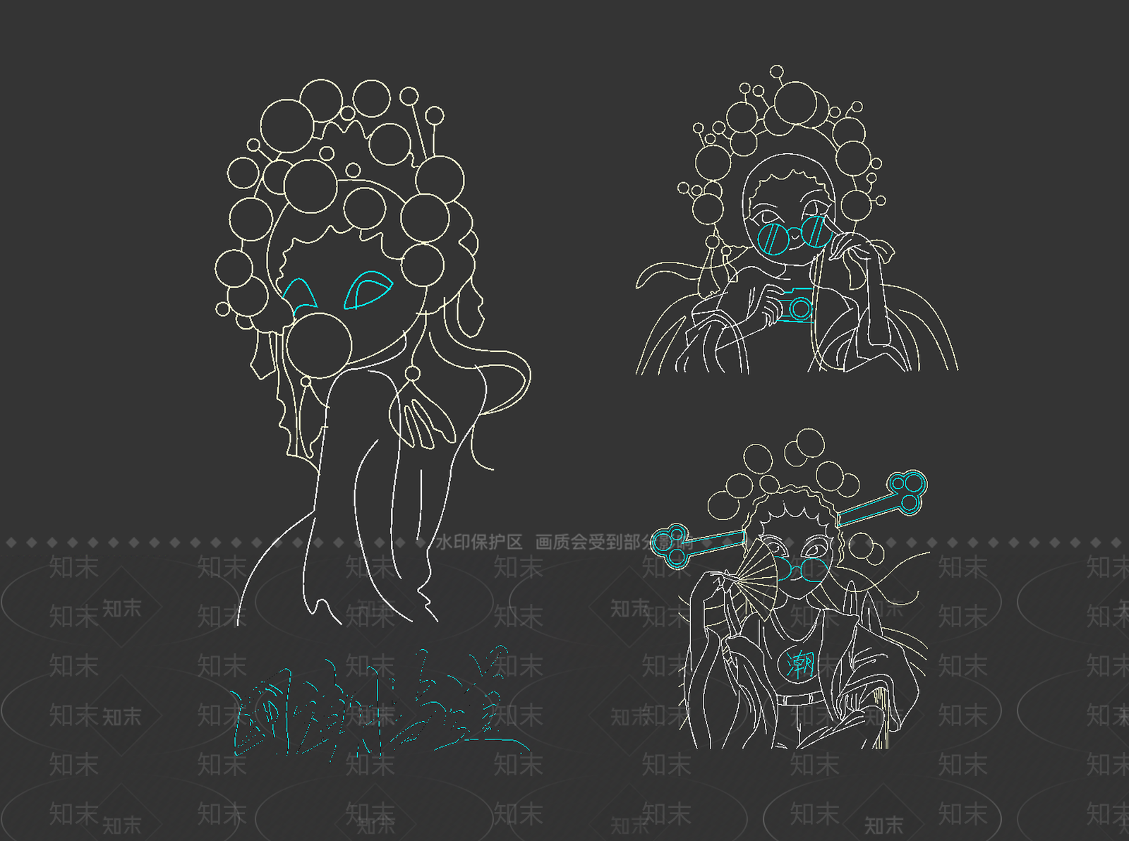 现代其他灯具SU模型下载【ID:1198964837】
