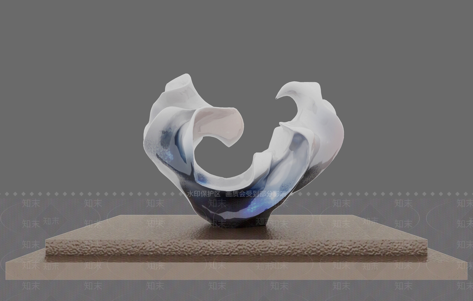 现代轻奢雕塑摆件3D模型下载【ID:1198965193】