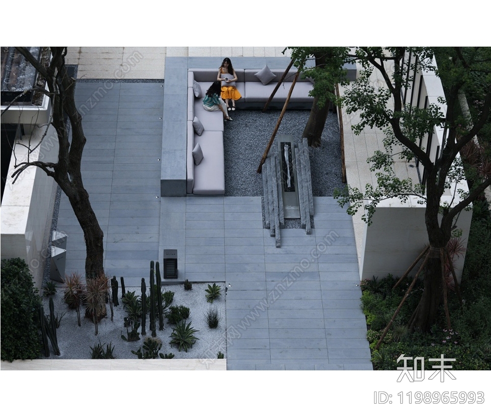 现代综合景观图库cad施工图下载【ID:1198965993】