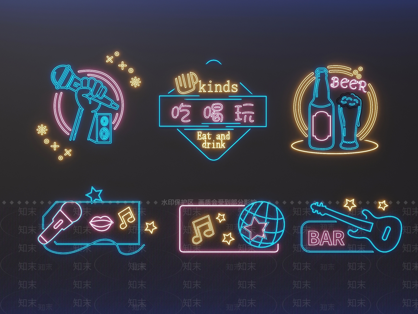 现代其他灯具SU模型下载【ID:1198965493】
