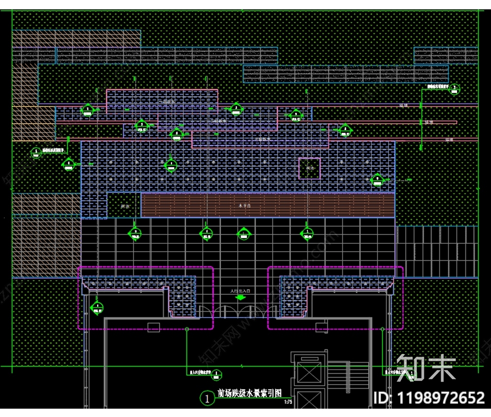 现代假山水景图库cad施工图下载【ID:1198972652】