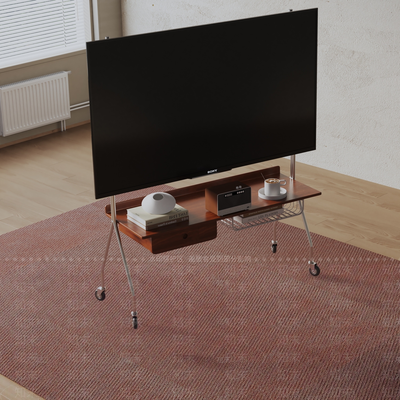 现代电视柜3D模型下载【ID:1198973182】