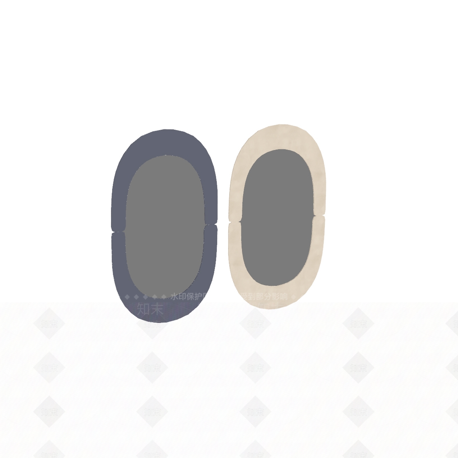 现代镜子SU模型下载【ID:1198977045】