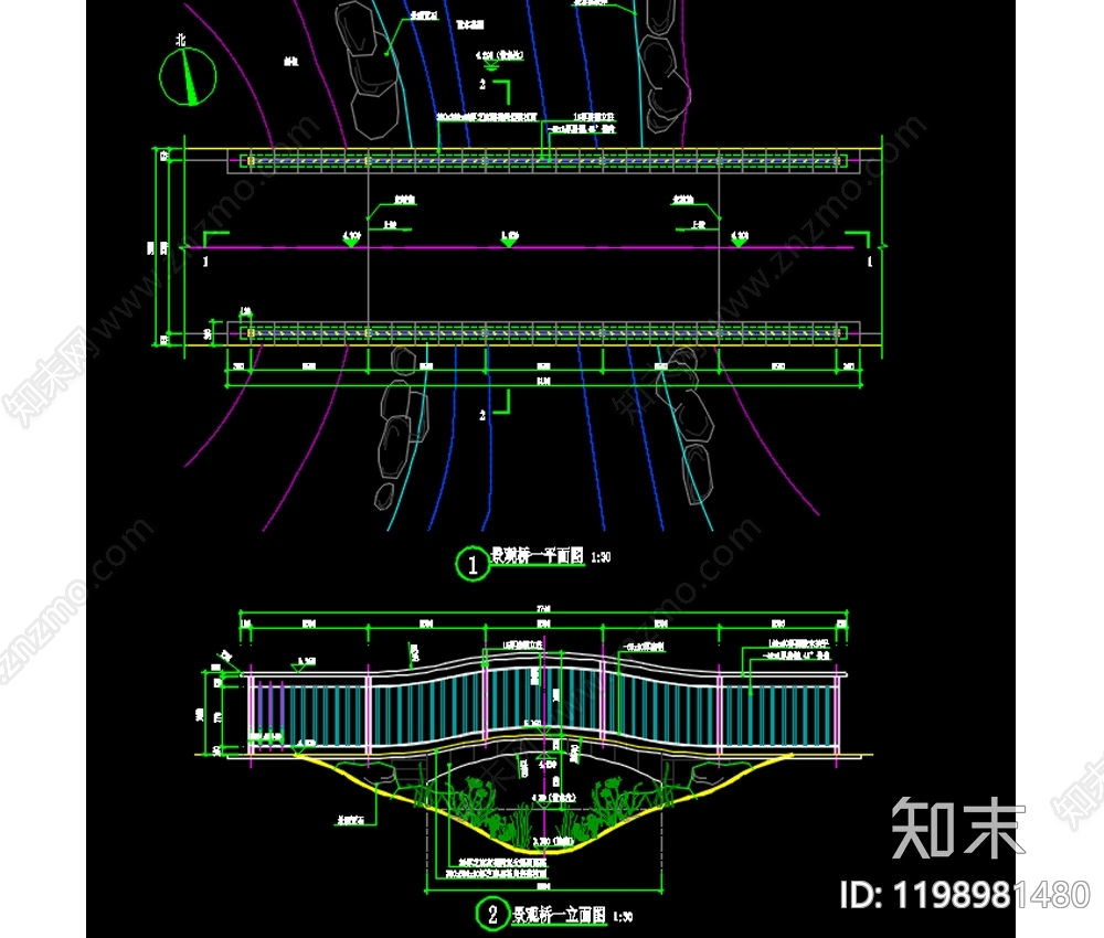 现代综合景观图库cad施工图下载【ID:1198981480】