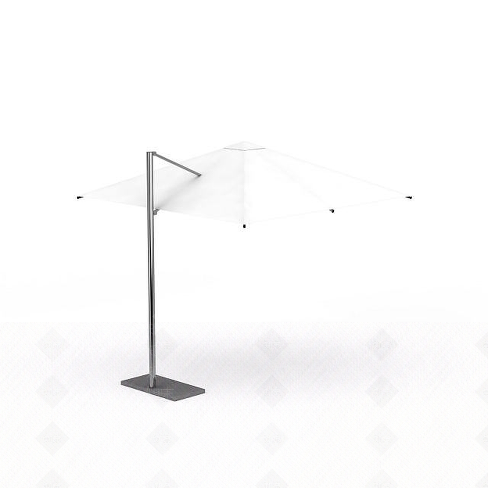 现代户外太阳伞3D模型下载【ID:1199013400】