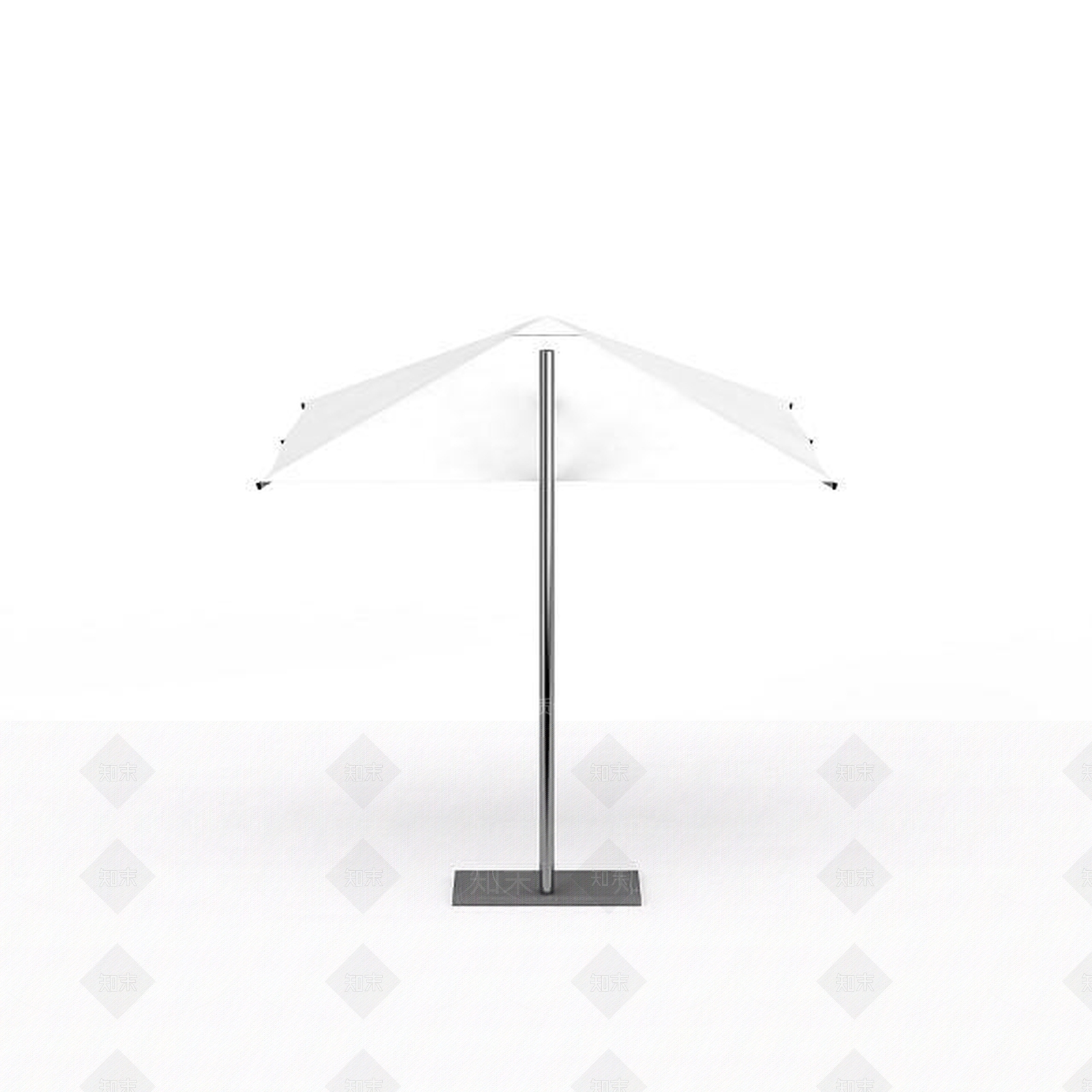 现代户外太阳伞3D模型下载【ID:1199013400】