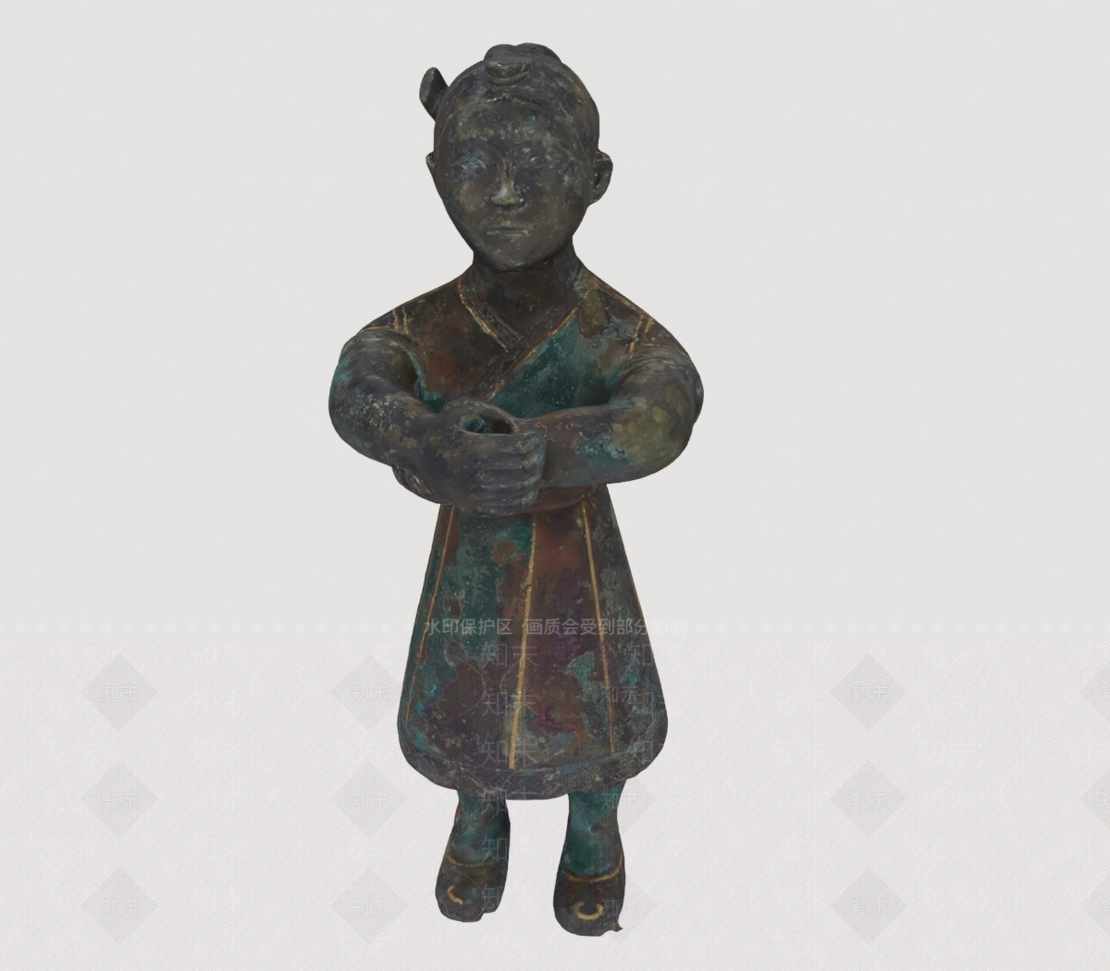 现代景观雕塑3D模型下载【ID:1199016857】