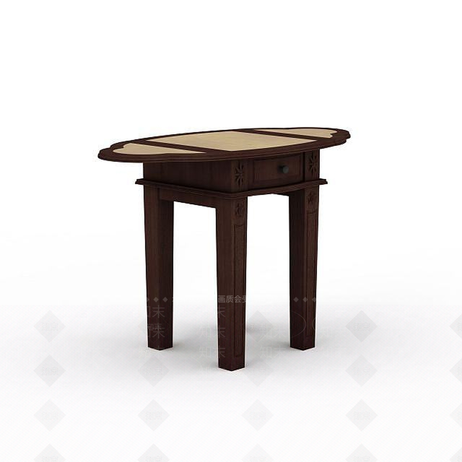 现代古典圆桌3D模型下载【ID:1199017048】