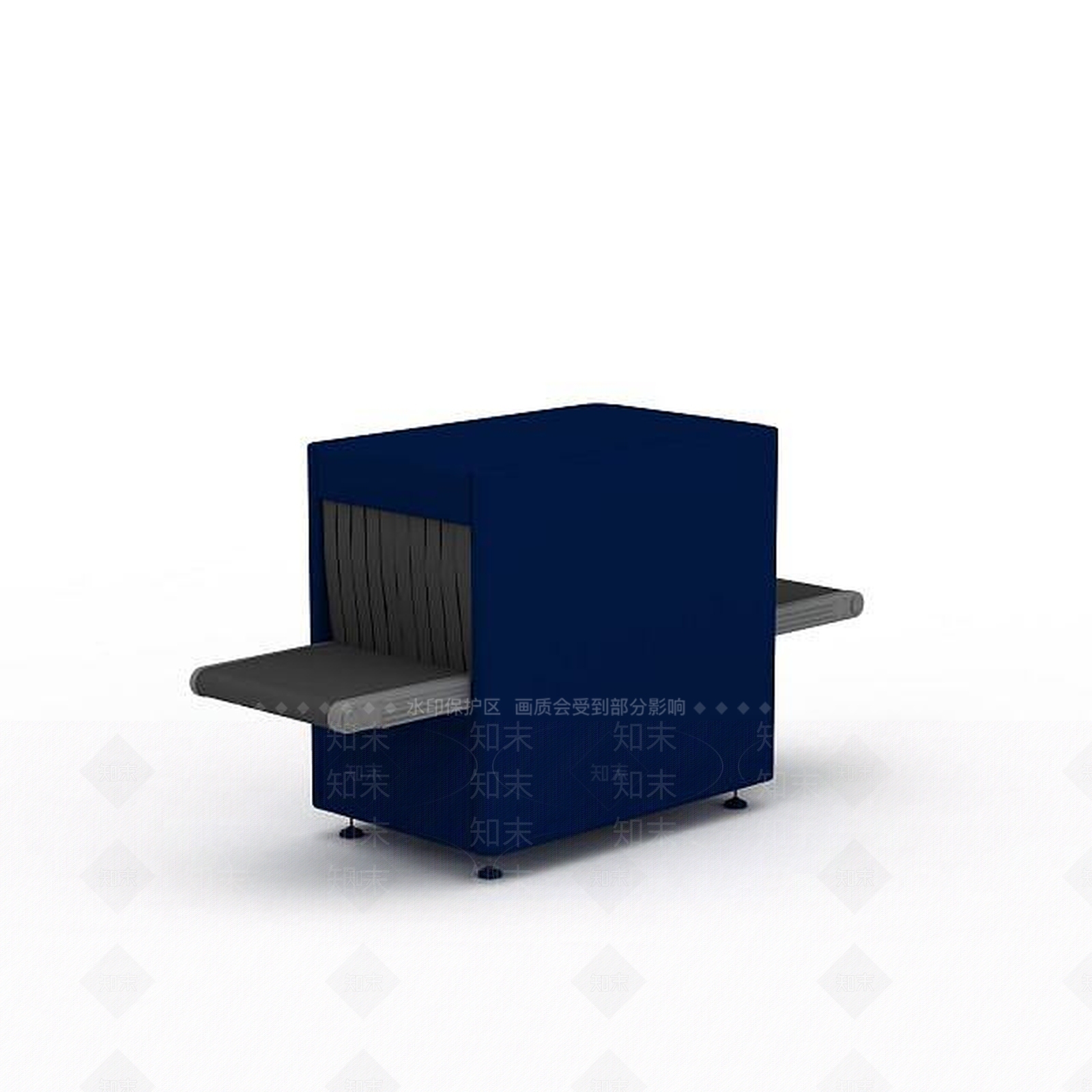 现代行李安检机3D模型下载【ID:1199017550】