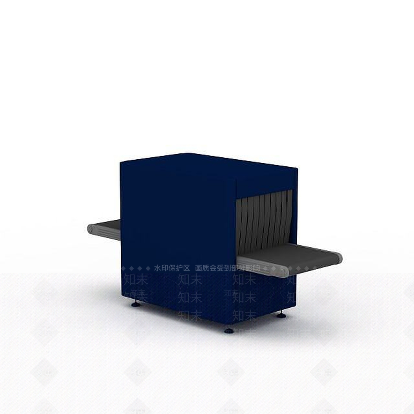 现代行李安检机3D模型下载【ID:1199017550】