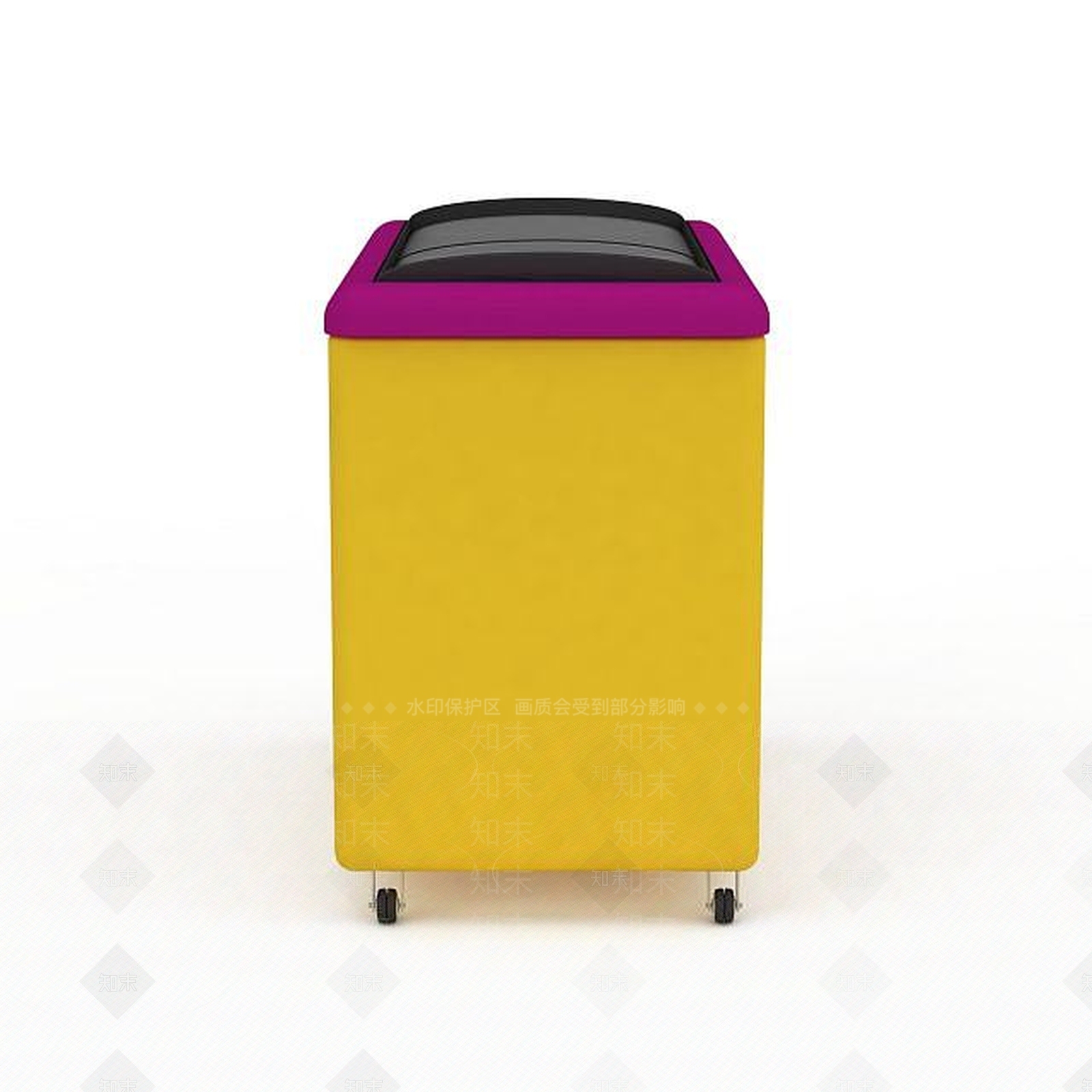 现代冰箱3D模型下载【ID:1199018491】