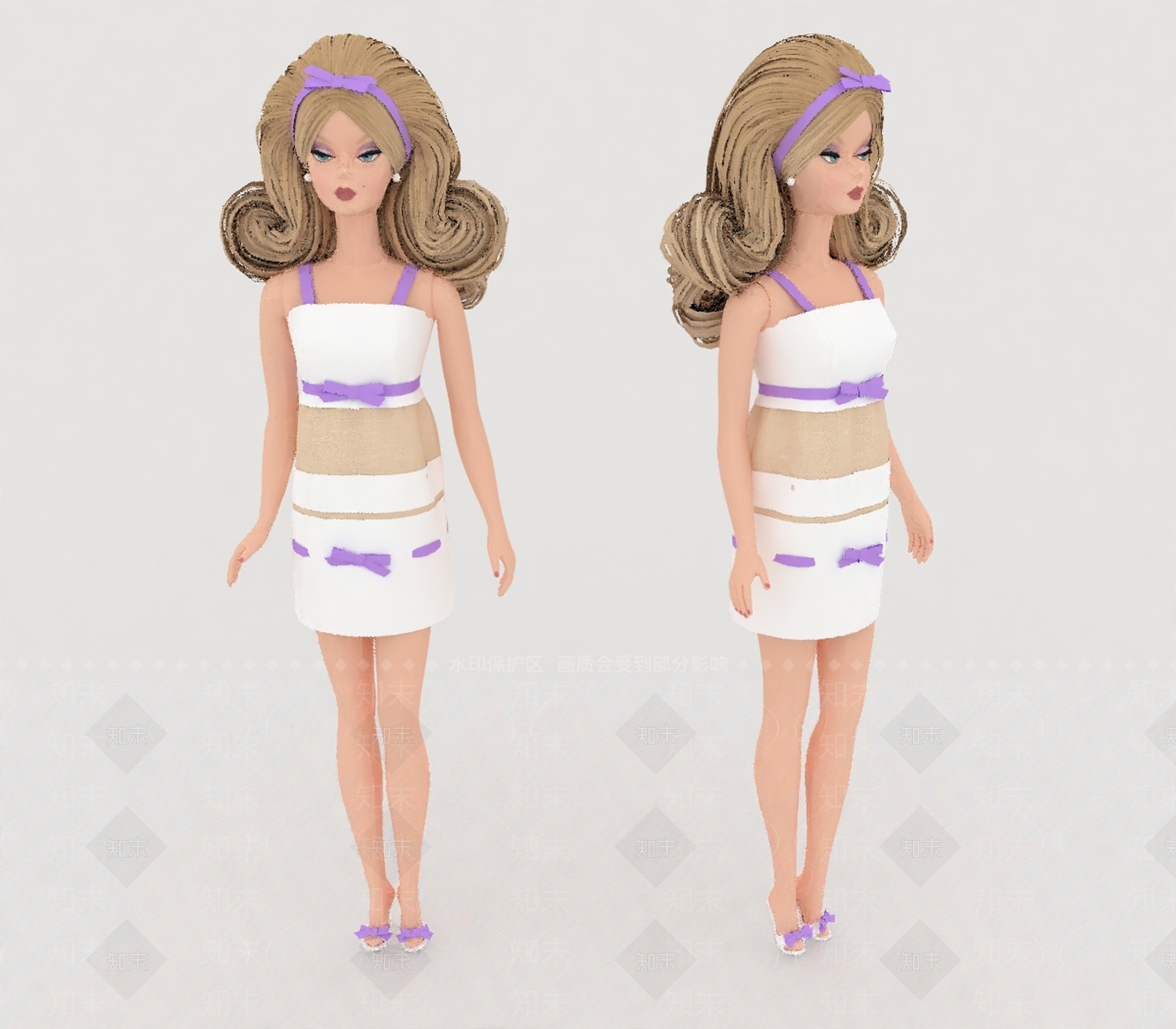 虚拟人物3D模型下载【ID:1199019362】