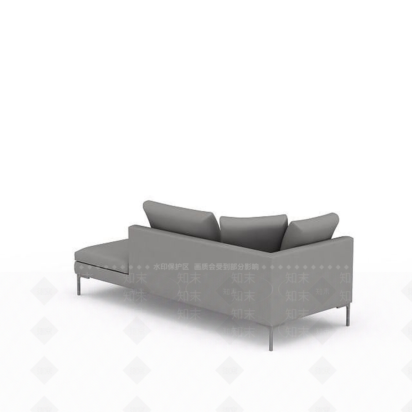现代客厅休闲椅3D模型下载【ID:1199019954】