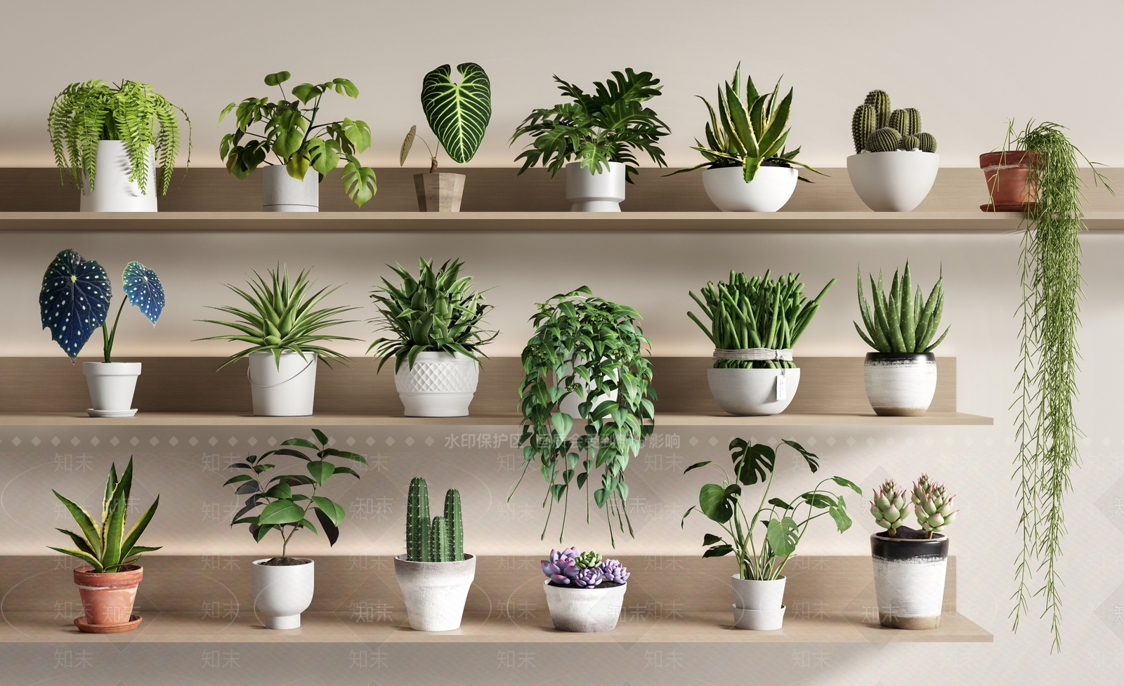 盆栽SU模型下载【ID:1199020548】