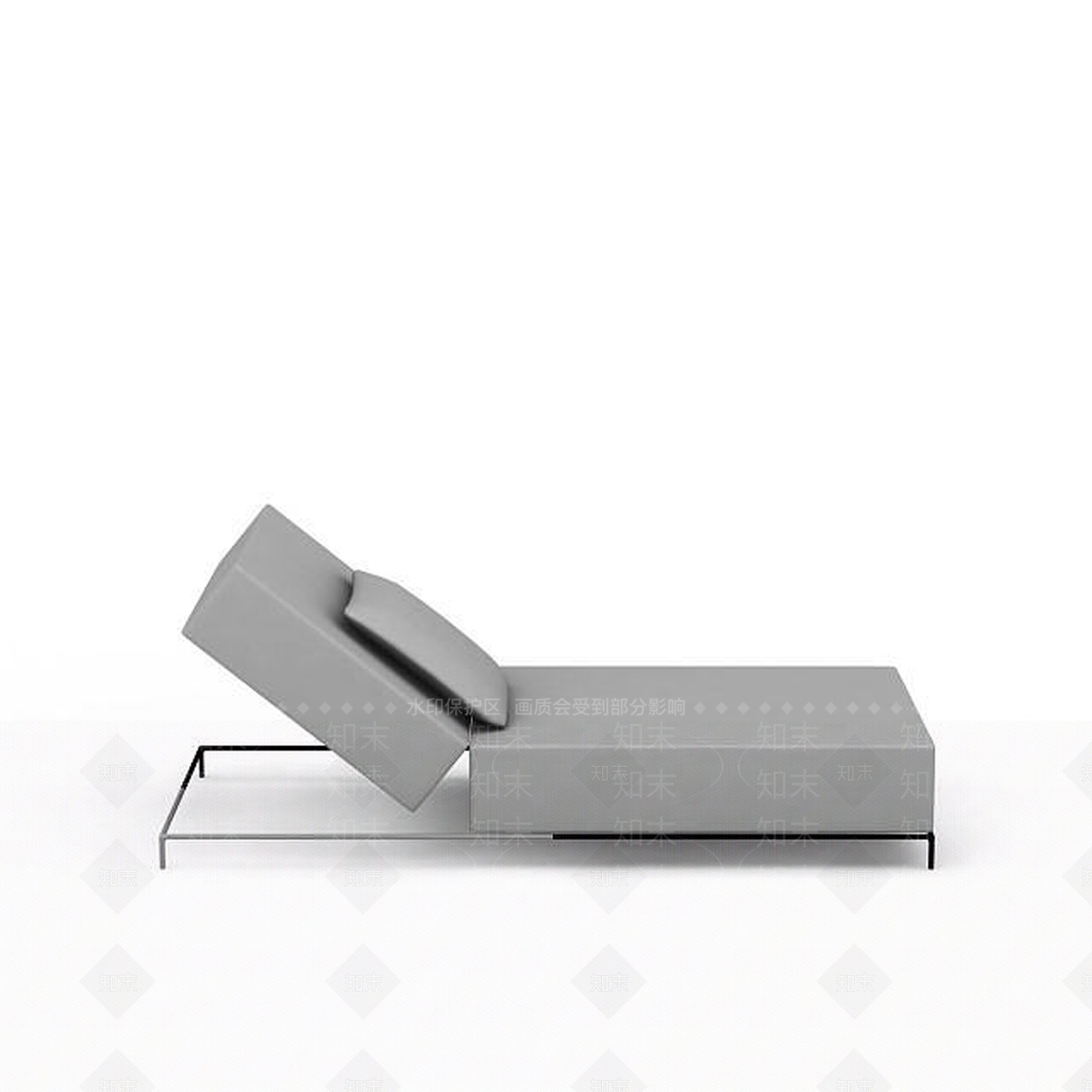 现代沙发躺椅3D模型下载【ID:1199020810】