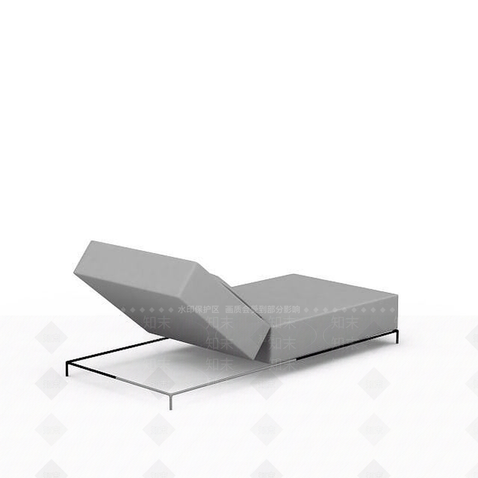 现代沙发躺椅3D模型下载【ID:1199020810】