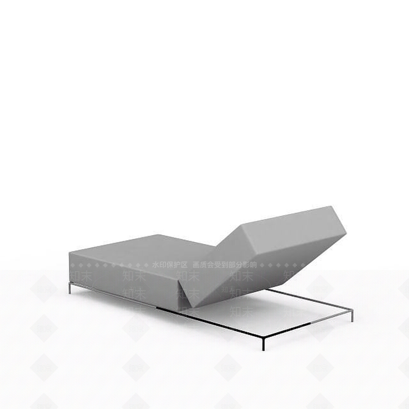 现代沙发躺椅3D模型下载【ID:1199020810】