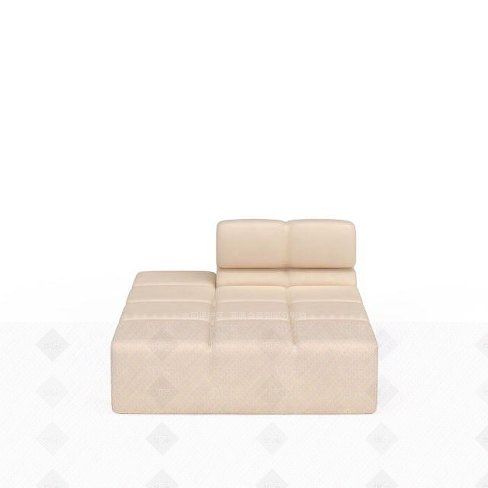 欧式古典欧式沙发床3D模型下载【ID:1199023378】