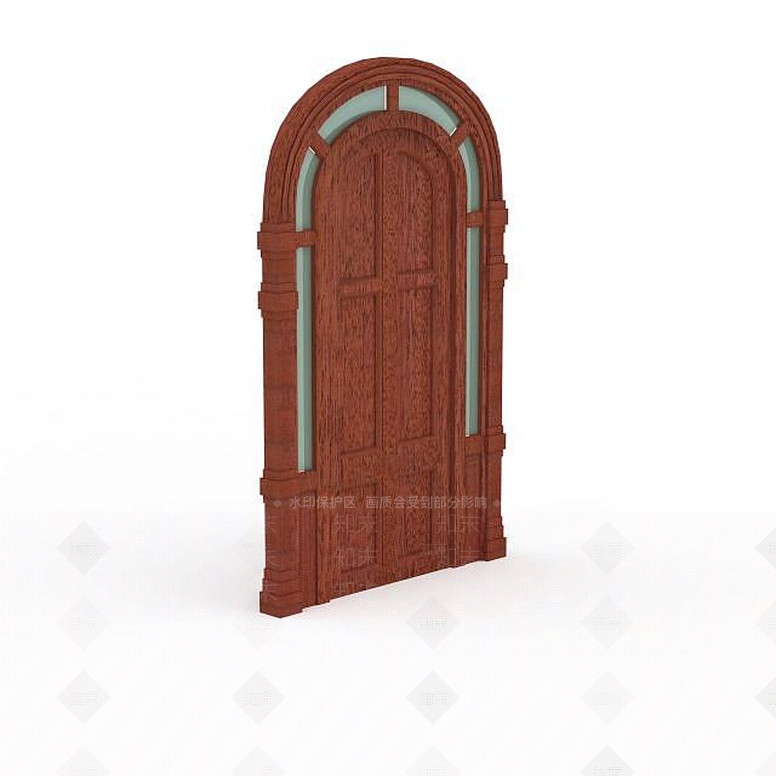 欧式古典欧式圆门3D模型下载【ID:1199233751】