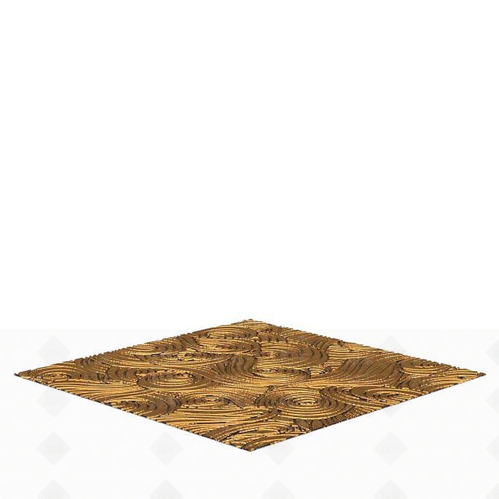 现代客厅地毯3D模型下载【ID:1199031177】