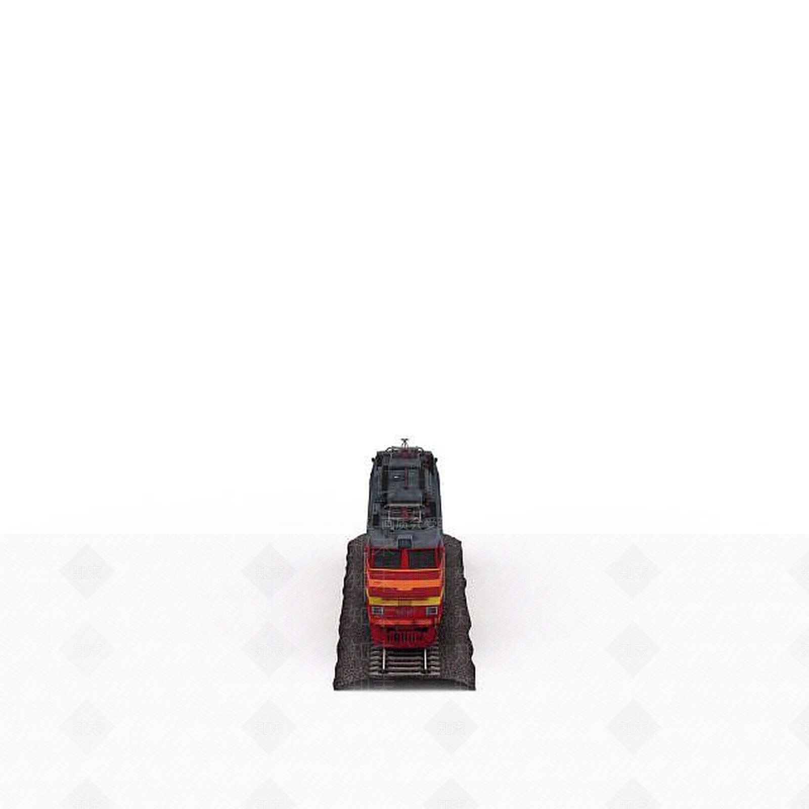 现代火车3D模型下载【ID:1199033222】