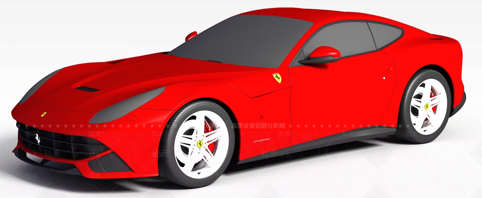 现代跑车3D模型下载【ID:1199033543】