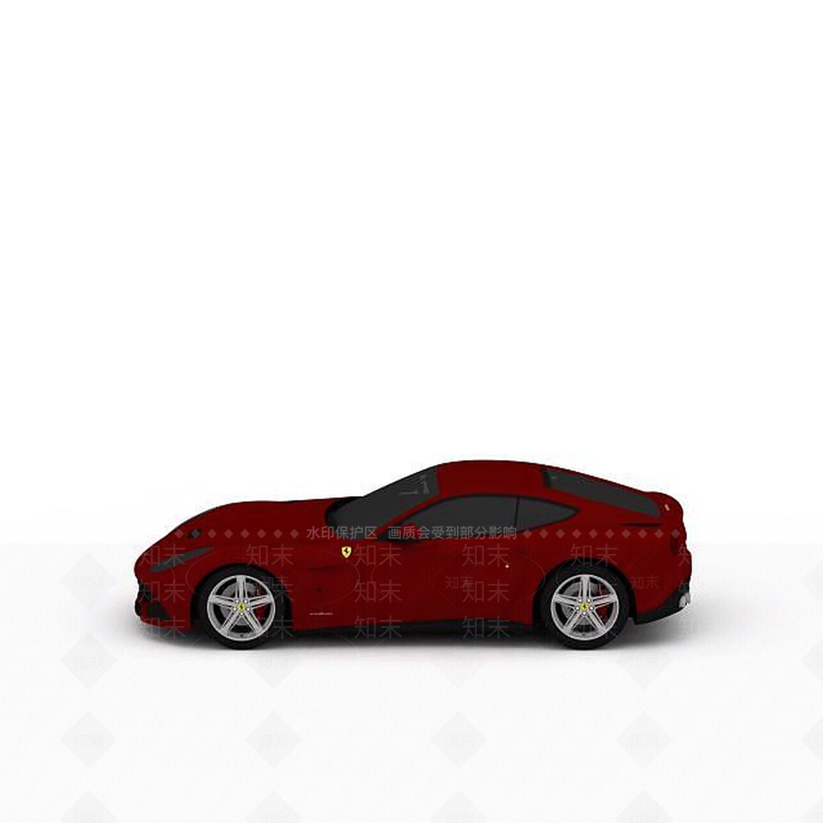 现代跑车3D模型下载【ID:1199033543】