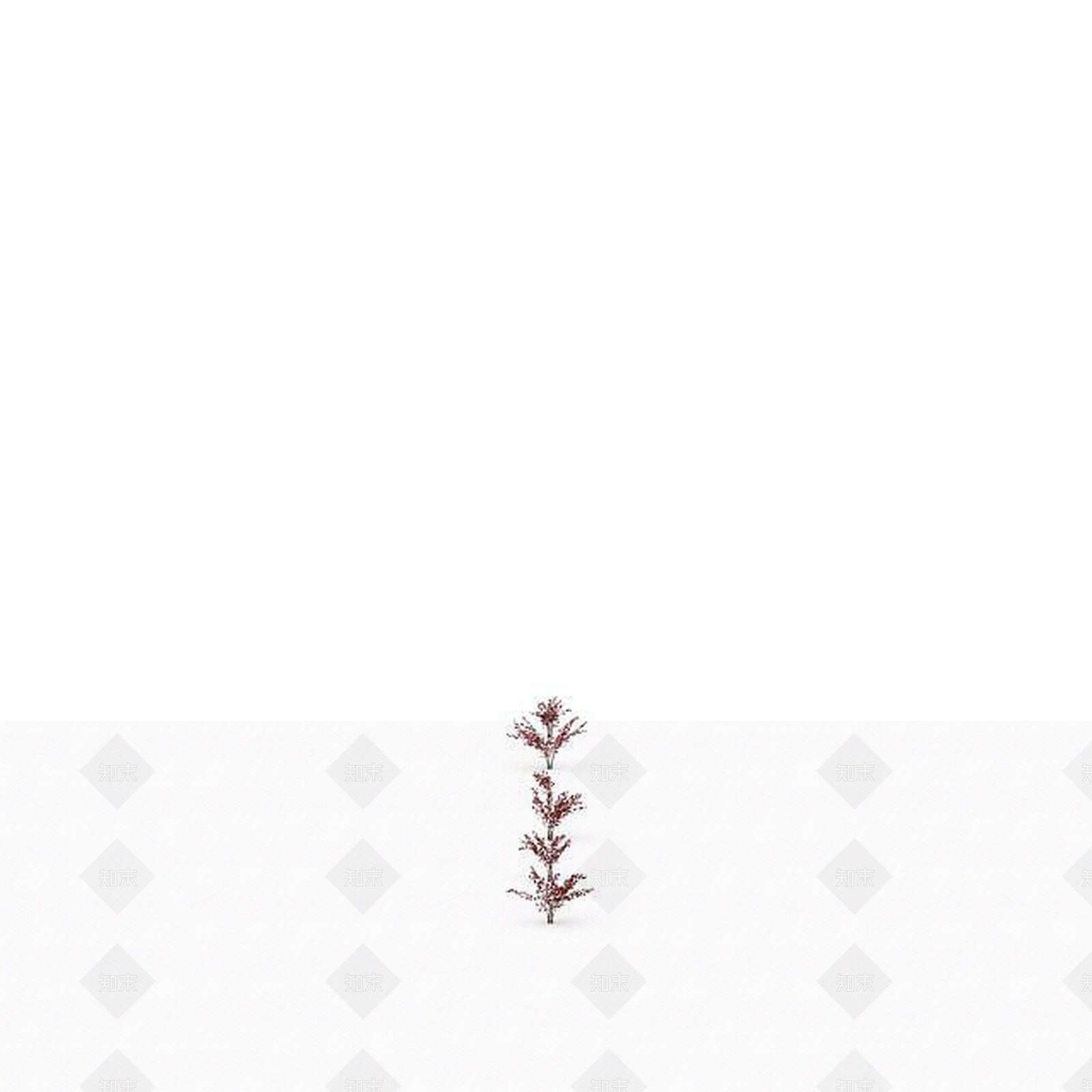 现代景观粉花3D模型下载【ID:1199033798】