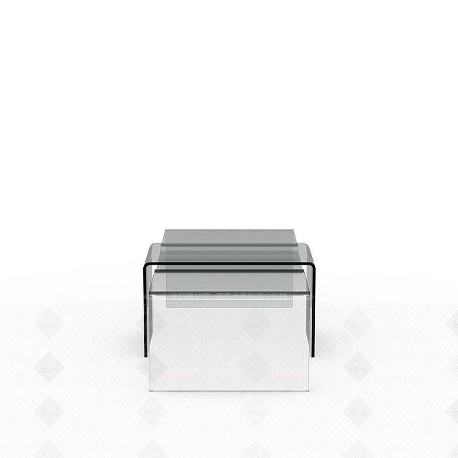 现代办公桌子3D模型下载【ID:1199035371】