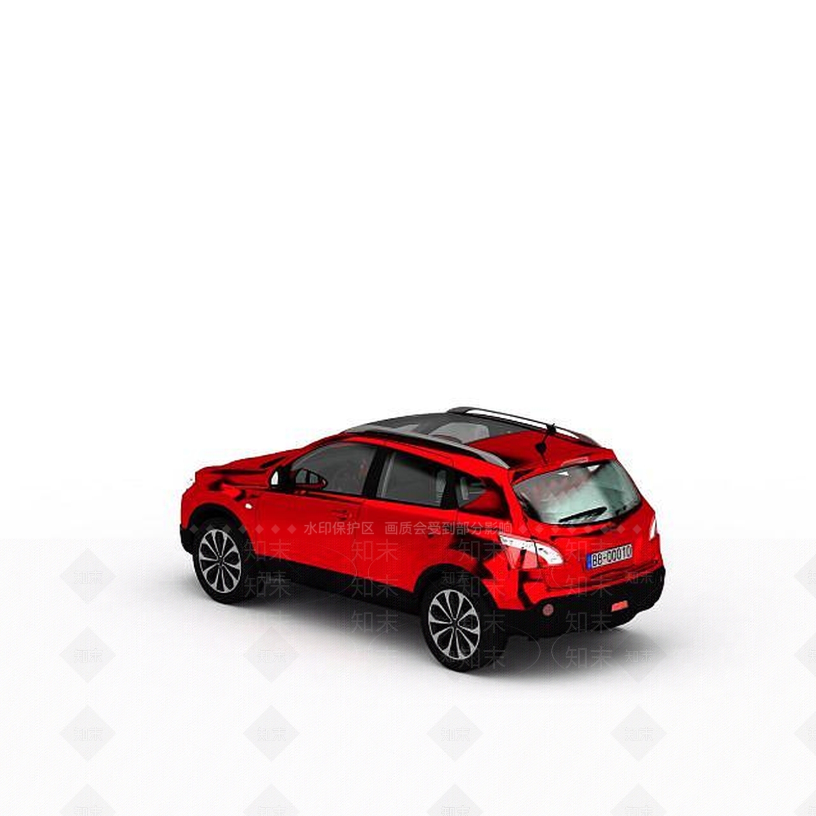 现代suv汽车3D模型下载【ID:1199036191】