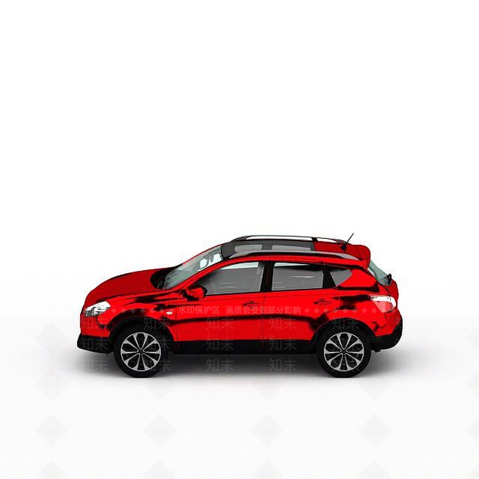 现代suv汽车3D模型下载【ID:1199036191】