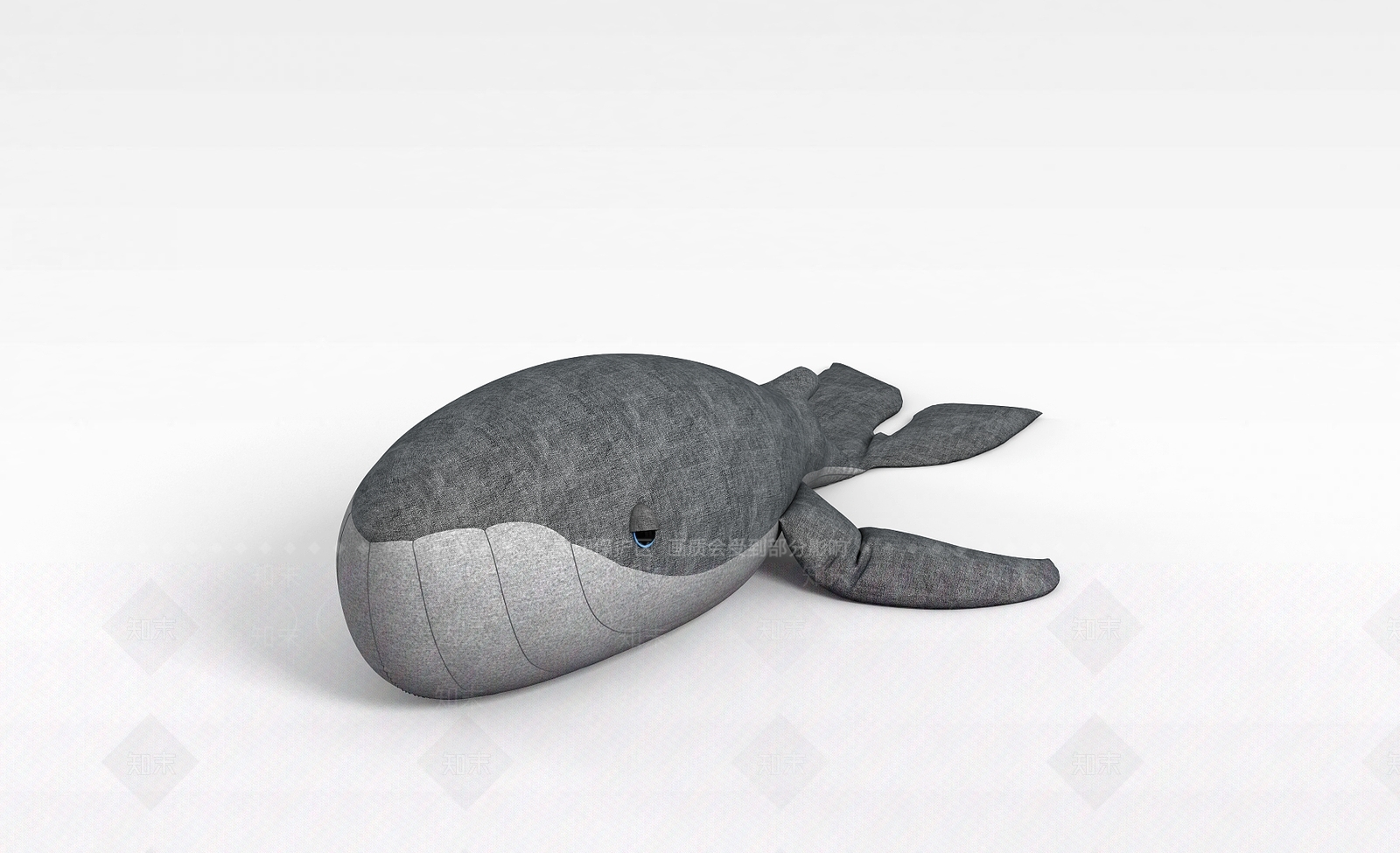 现代海豚玩具3D模型下载【ID:1199036590】