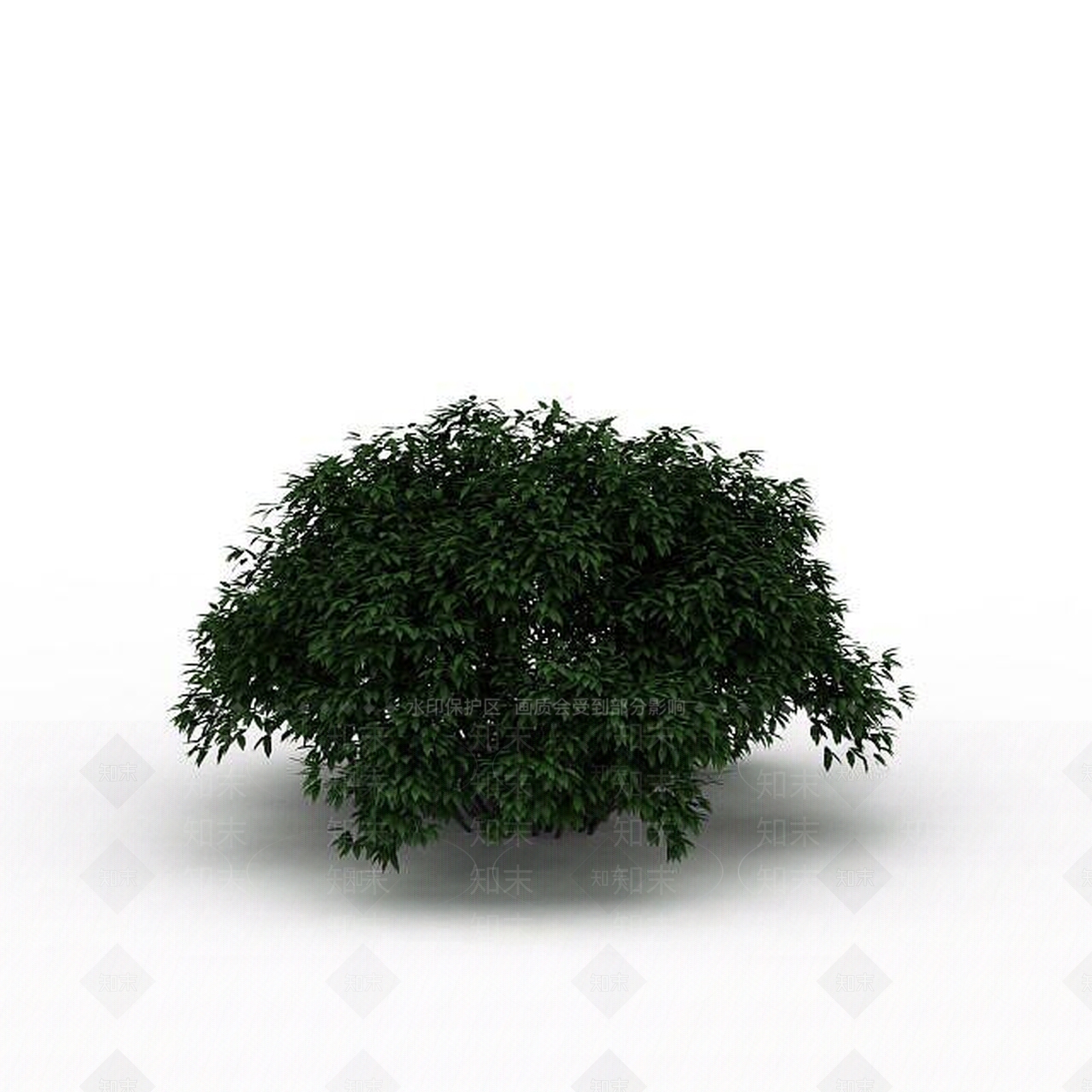 现代室外灌木3D模型下载【ID:1199036719】