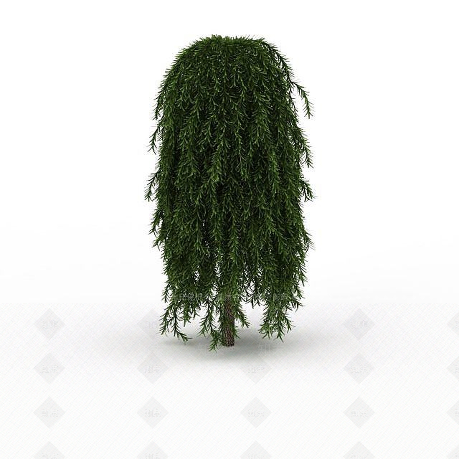 现代园林景观树3D模型下载【ID:1199038971】