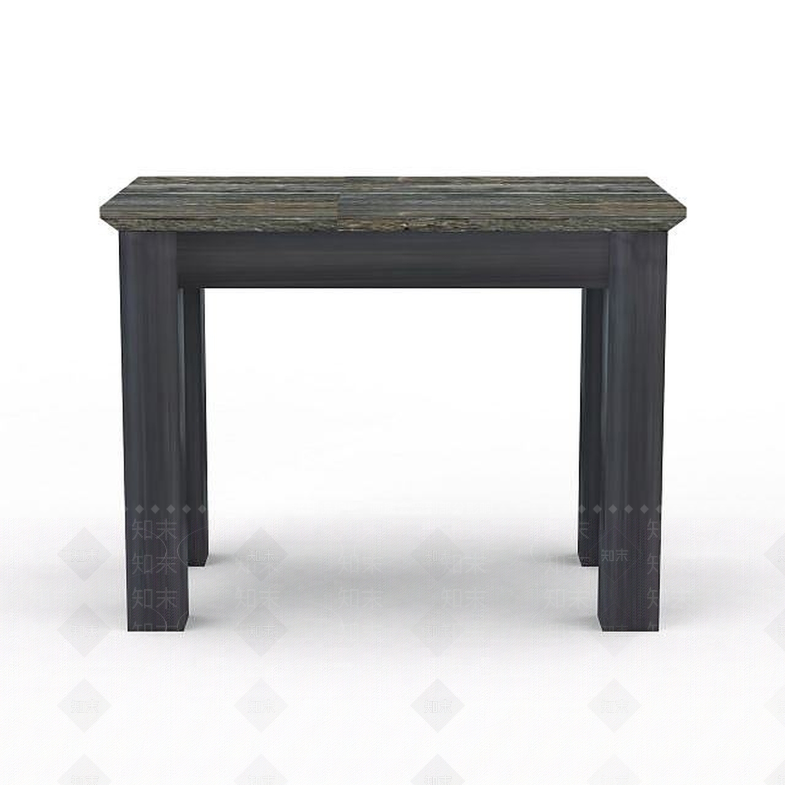 现代木质休息凳3D模型下载【ID:1199042621】