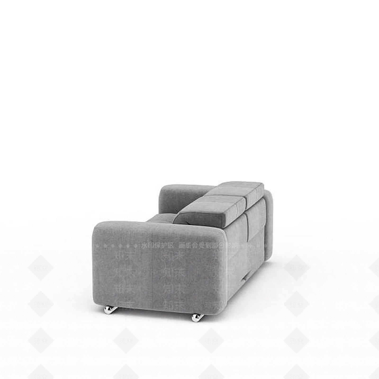现代简约沙发3D模型下载【ID:1199043074】