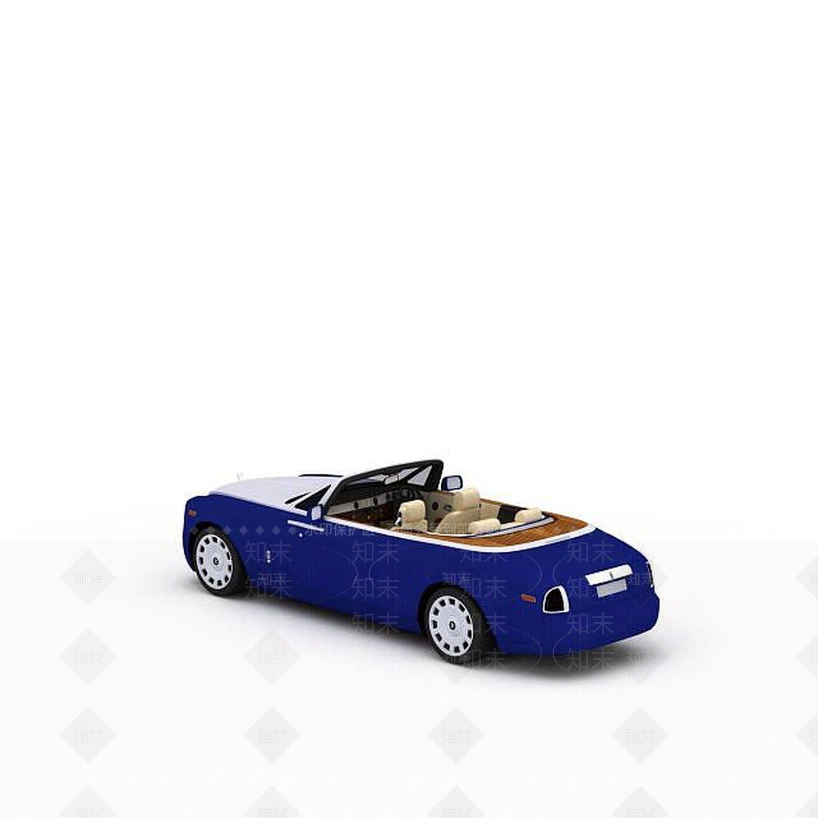 现代敞篷跑车3D模型下载【ID:1199044391】