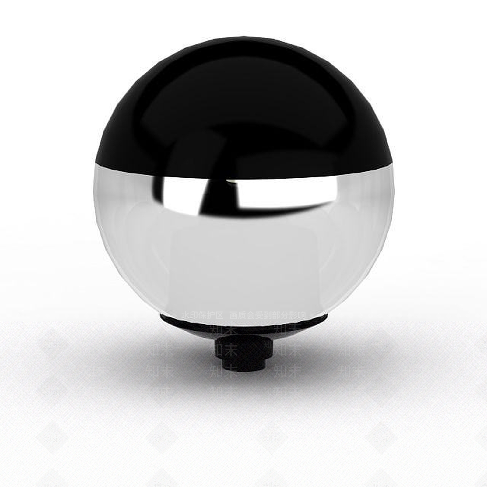 现代户外创意照明灯3D模型下载【ID:1199045678】