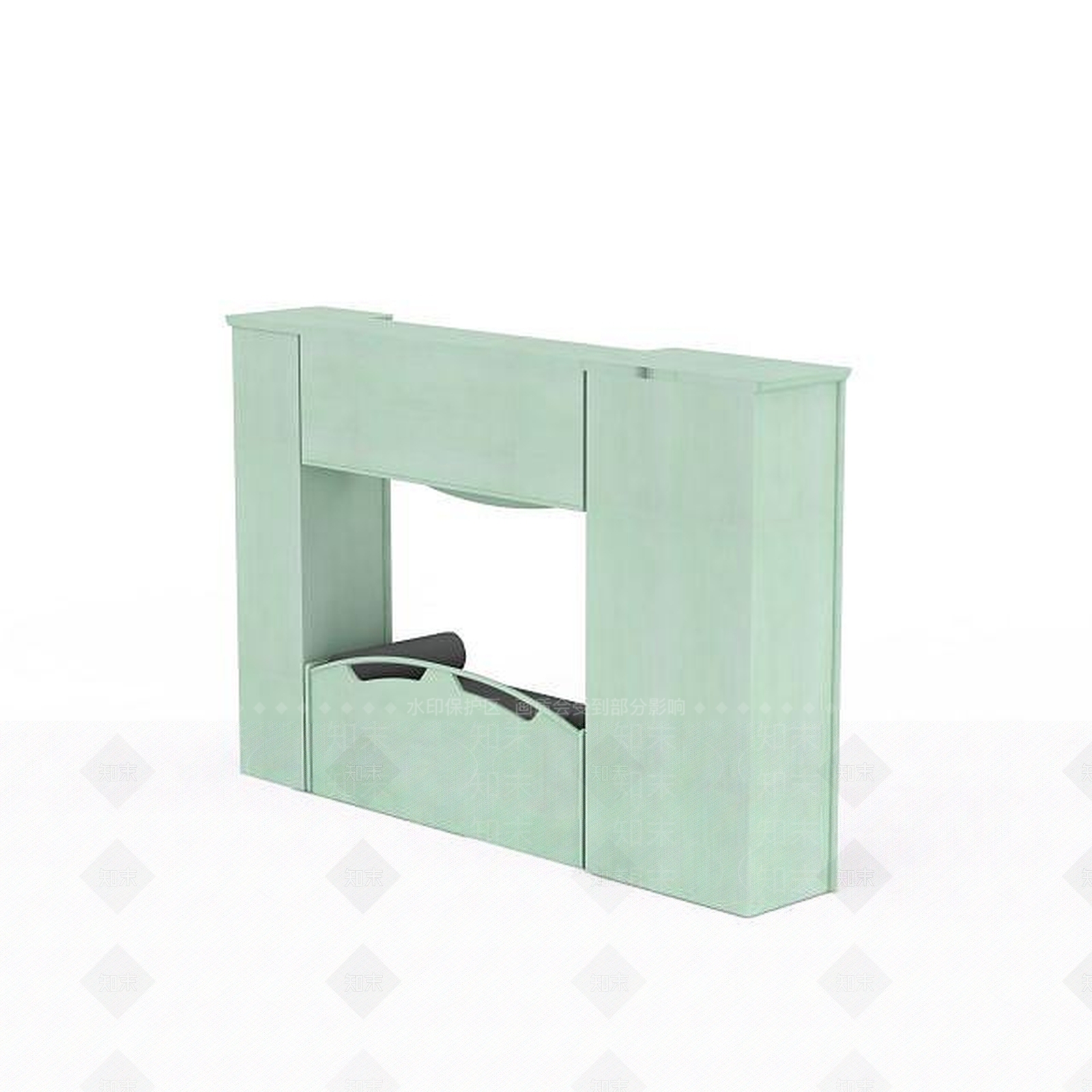 现代室内衣柜3D模型下载【ID:1199046767】