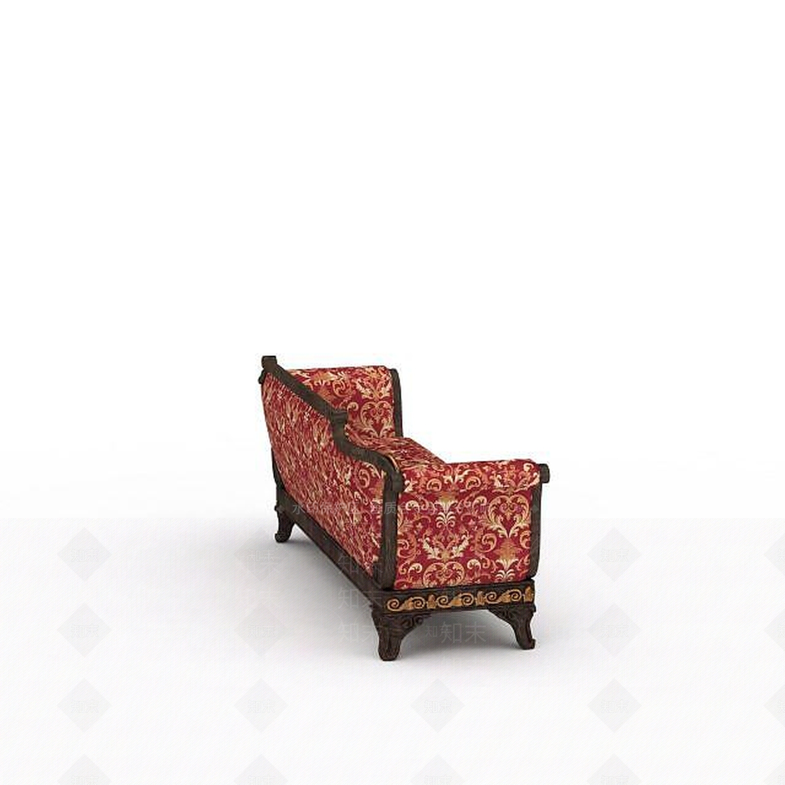 中式沙发椅3D模型下载【ID:1199049284】