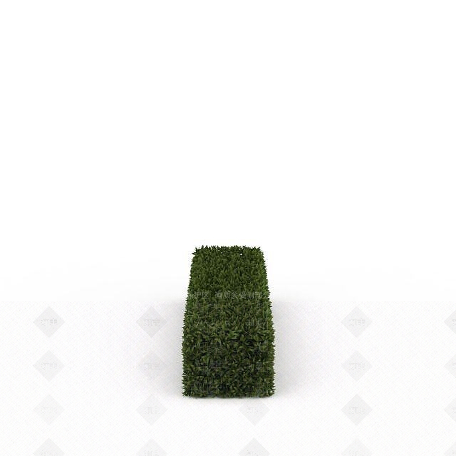 现代景观植篱3D模型下载【ID:1199052416】