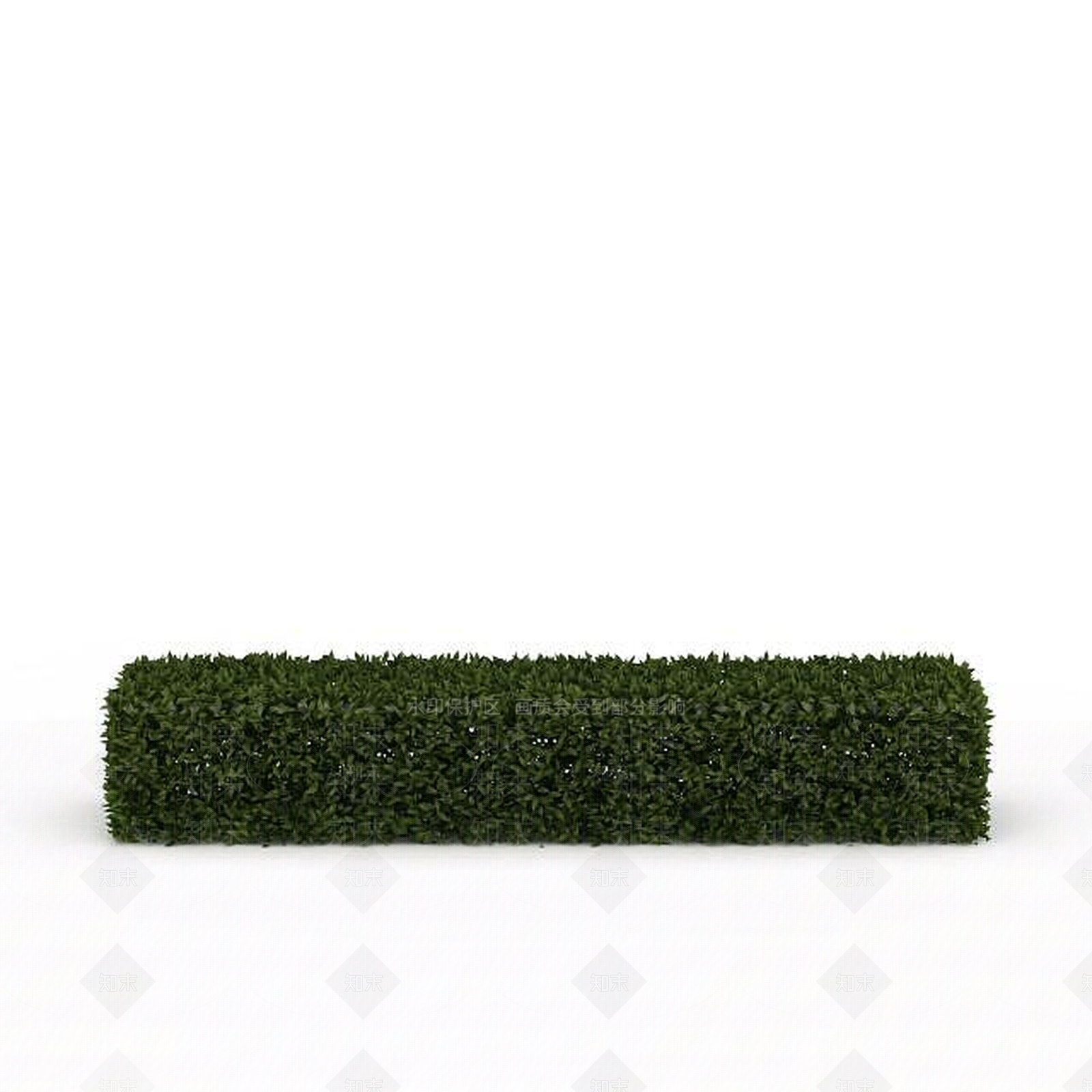 现代景观植篱3D模型下载【ID:1199052416】