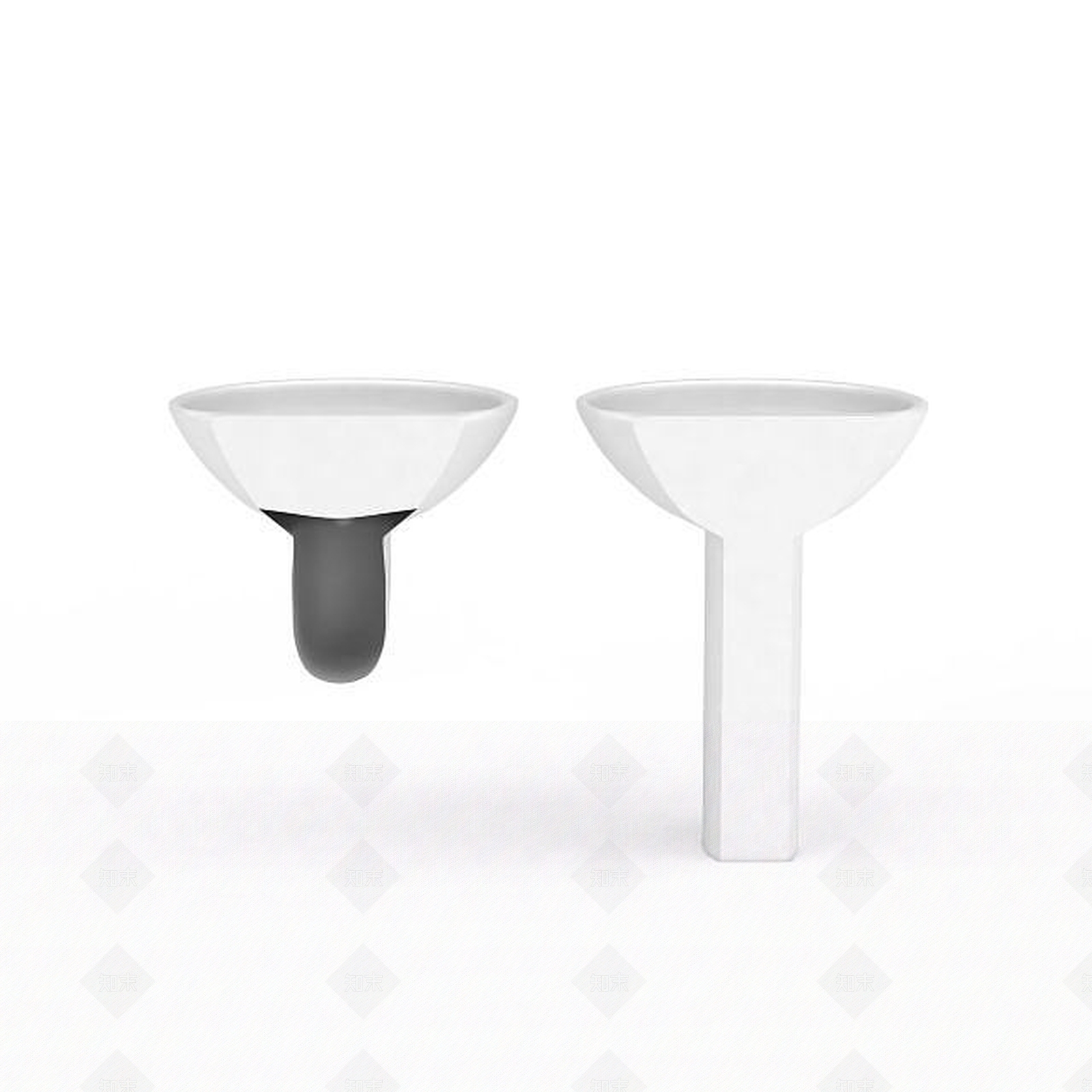 现代洗手池3D模型下载【ID:1199053392】