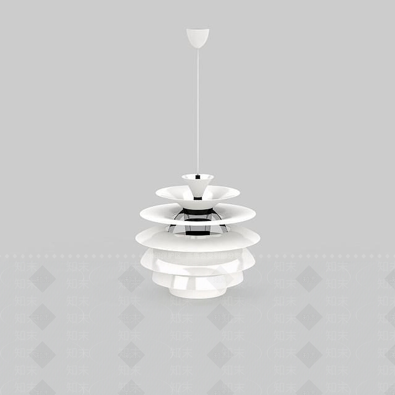 现代吊灯3D模型下载【ID:1199053989】