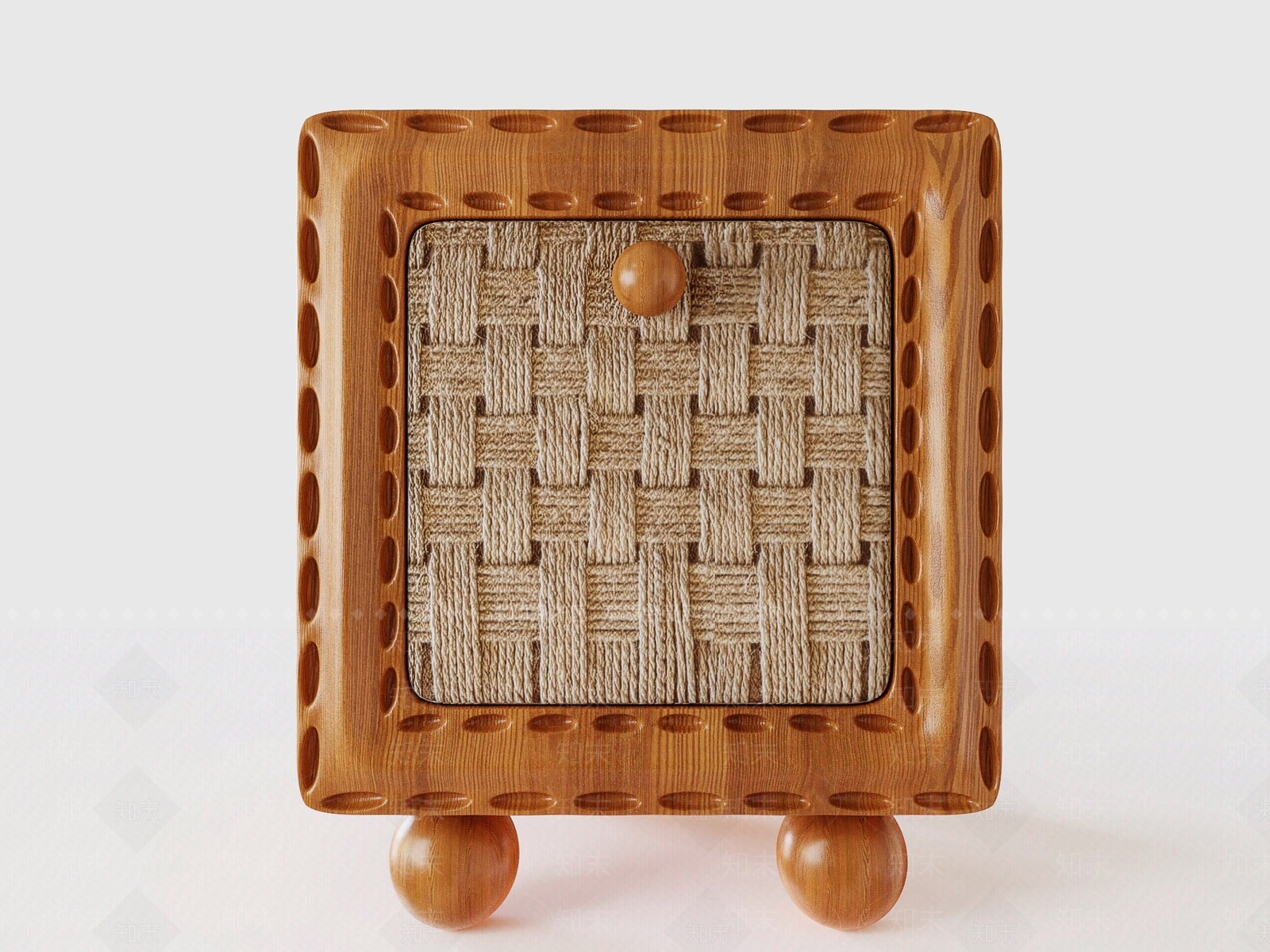 法式床头柜SU模型下载【ID:1199058800】