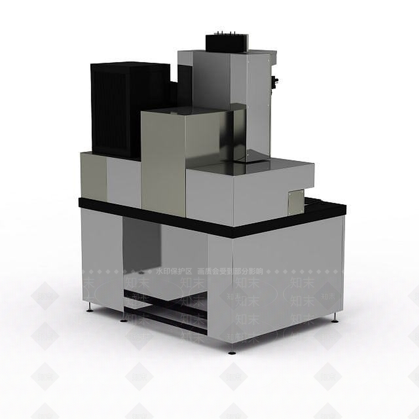 现代多媒体器材3D模型下载【ID:1199060557】