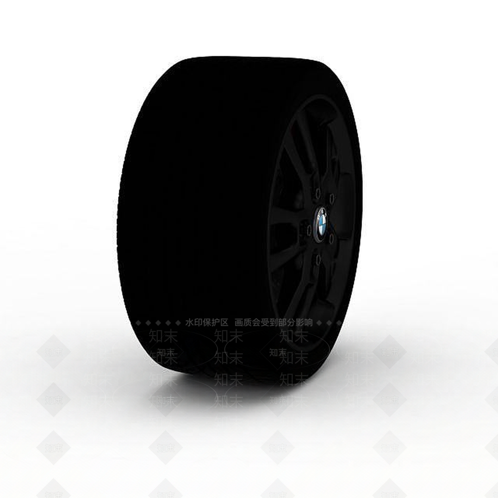 现代宝马轮胎3D模型下载【ID:1199061297】
